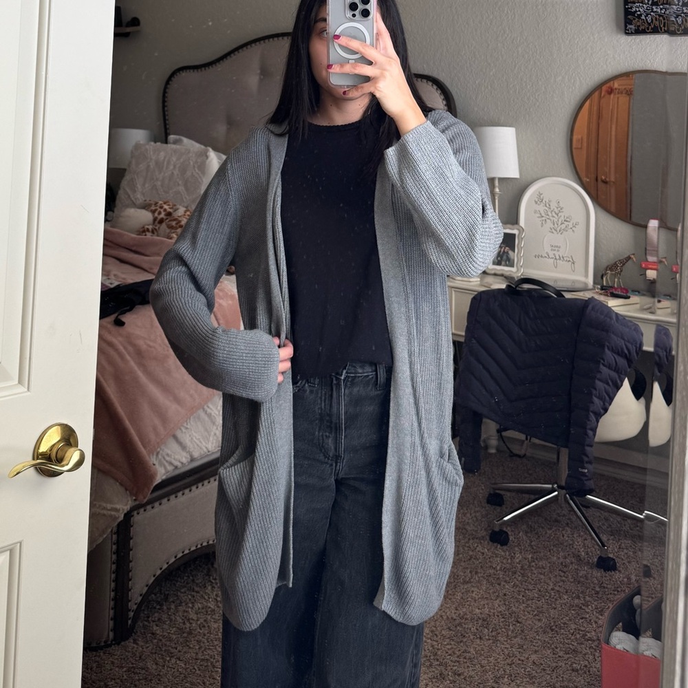 Old Navy Gray Women's Cardigan
